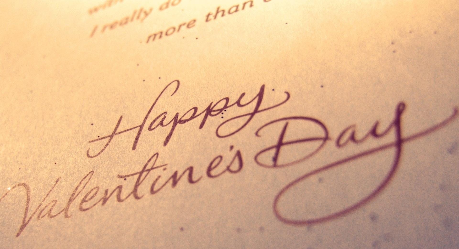 Happy Valentines Day Typography wallpapers HD quality