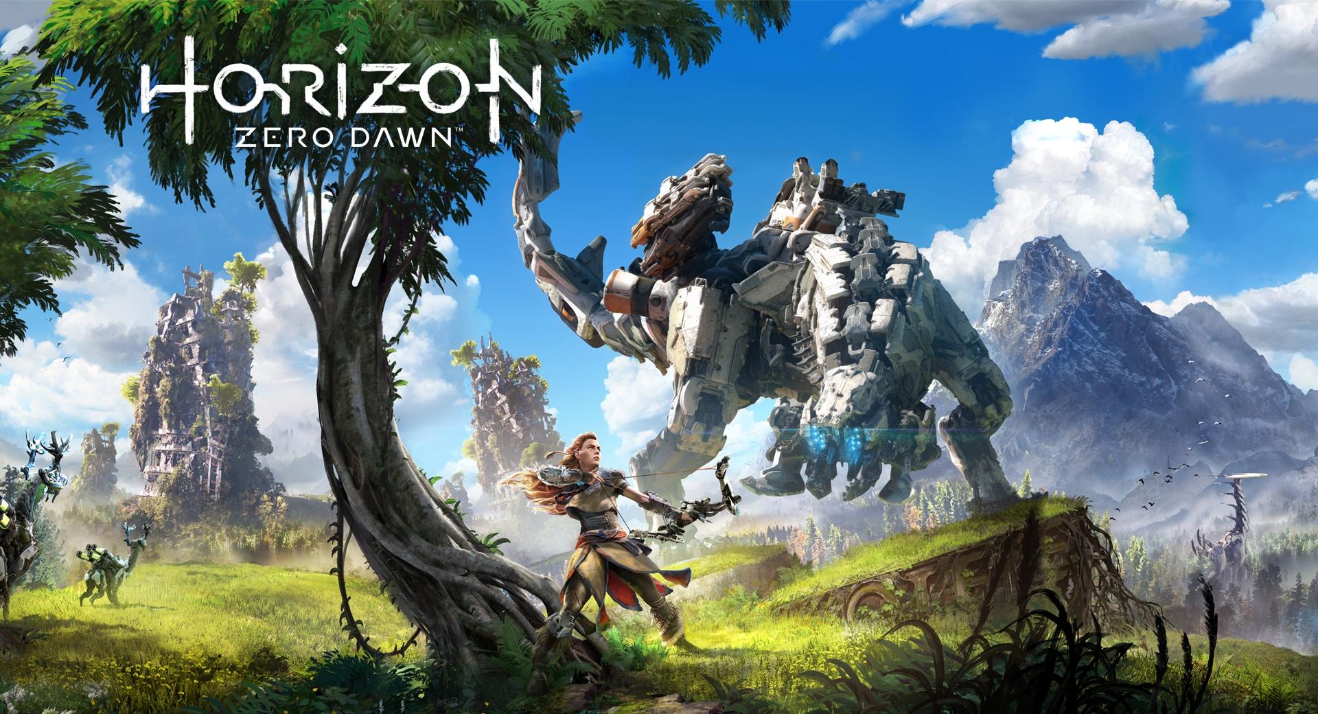 Horizon Zero Dawn 2017 Video Game at 1024 x 1024 iPad size wallpapers HD quality