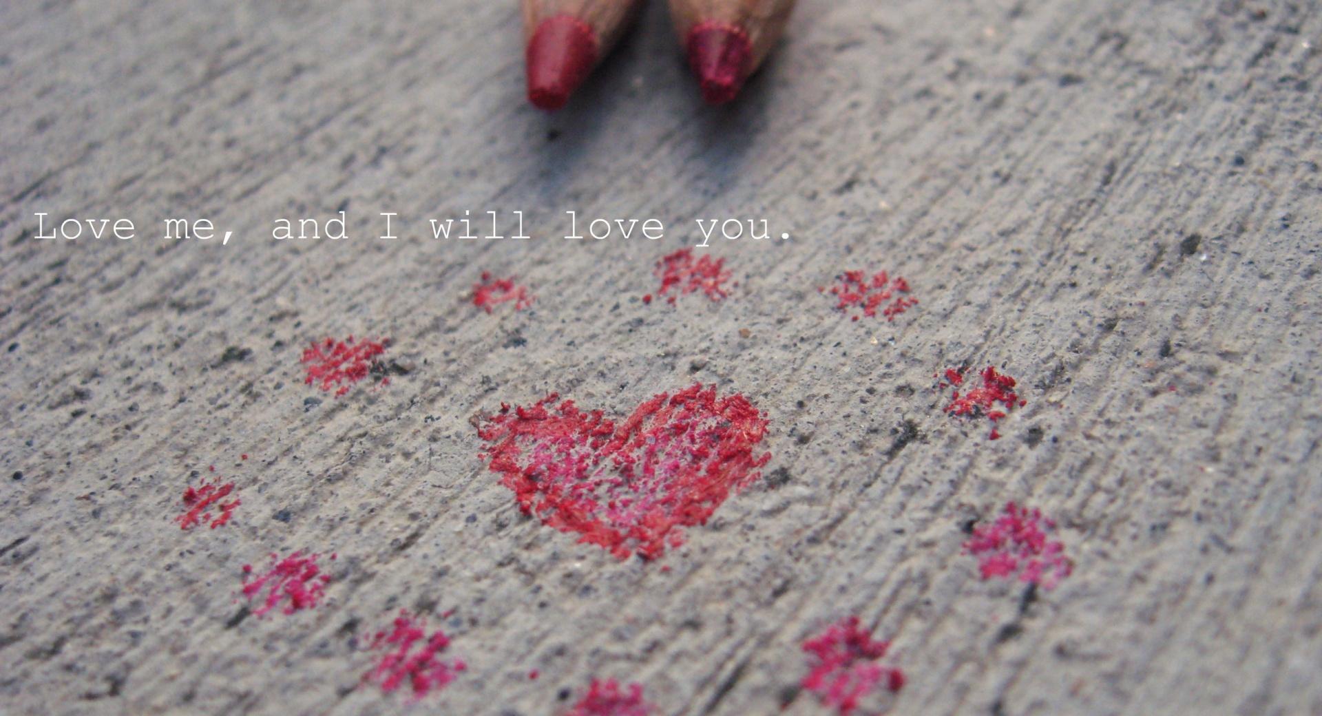 I Will Love You at 320 x 480 iPhone size wallpapers HD quality