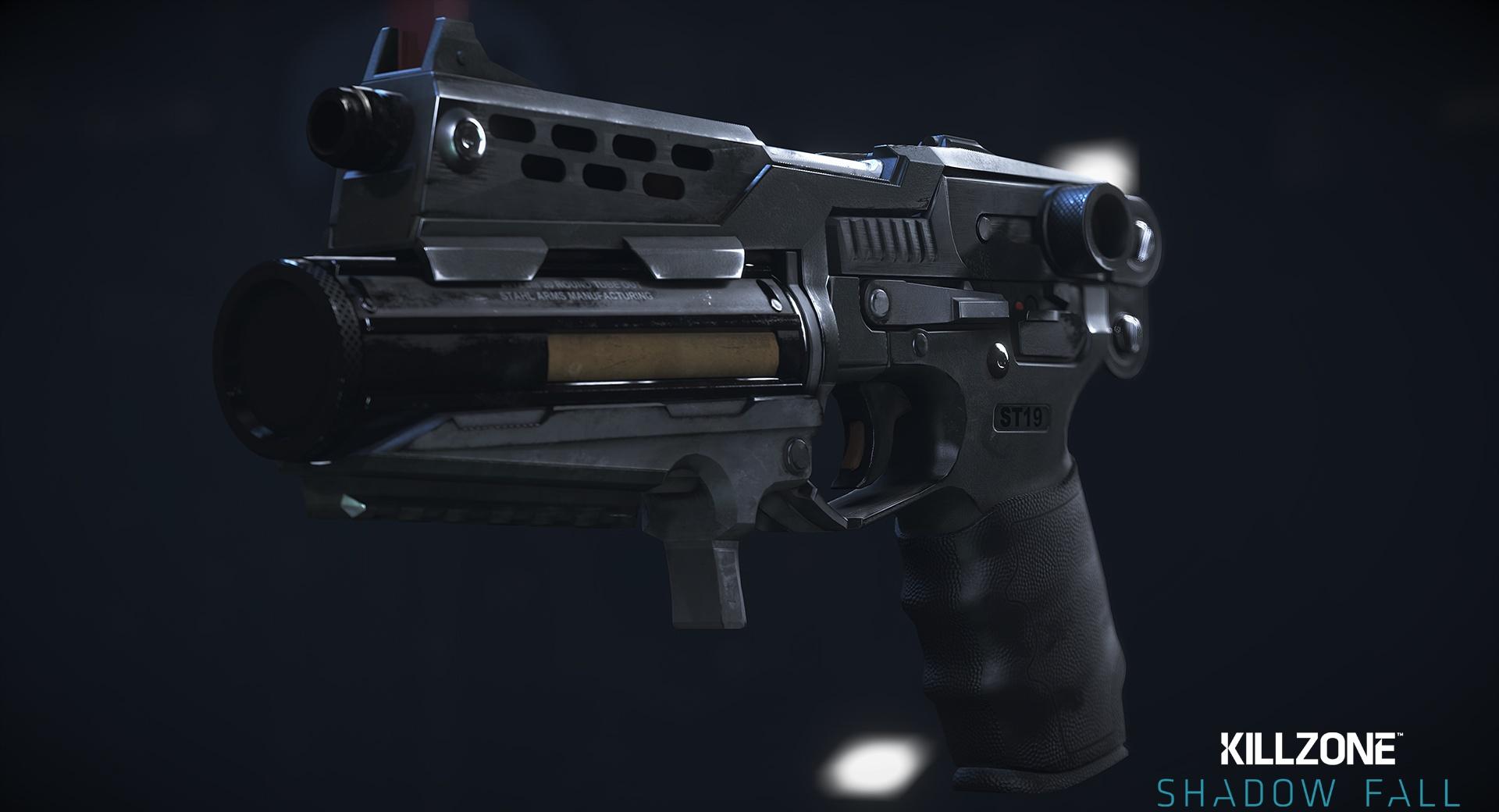 Killzone Shadow Fall StA-19 Pistol at 1024 x 768 size wallpapers HD quality