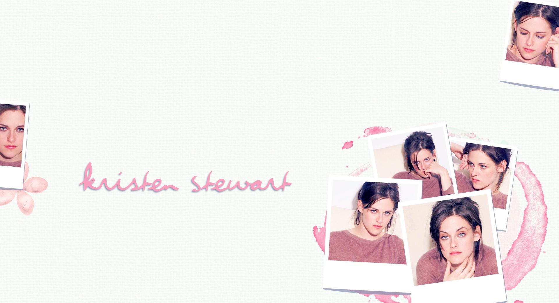 Kristen Stewart Polaroid Pictures at 1600 x 1200 size wallpapers HD quality