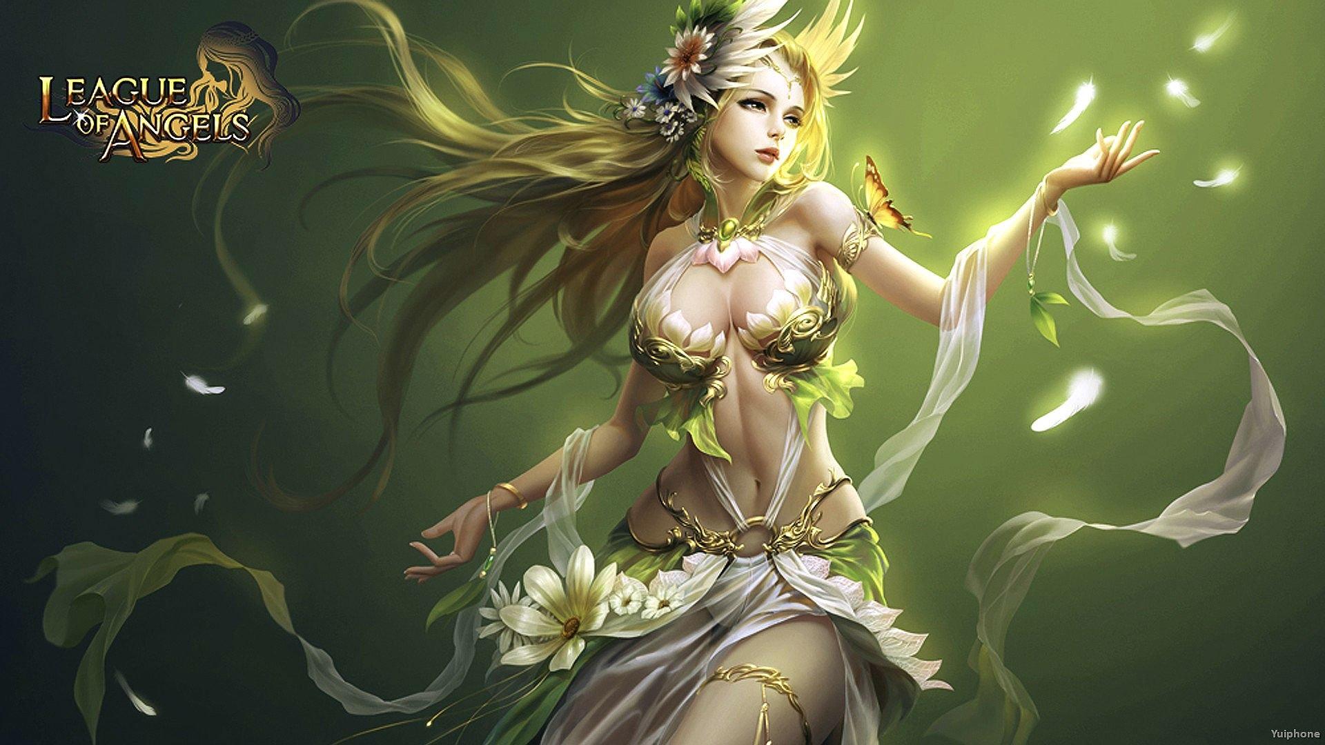 League Of Angels at 640 x 1136 iPhone 5 size wallpapers HD quality