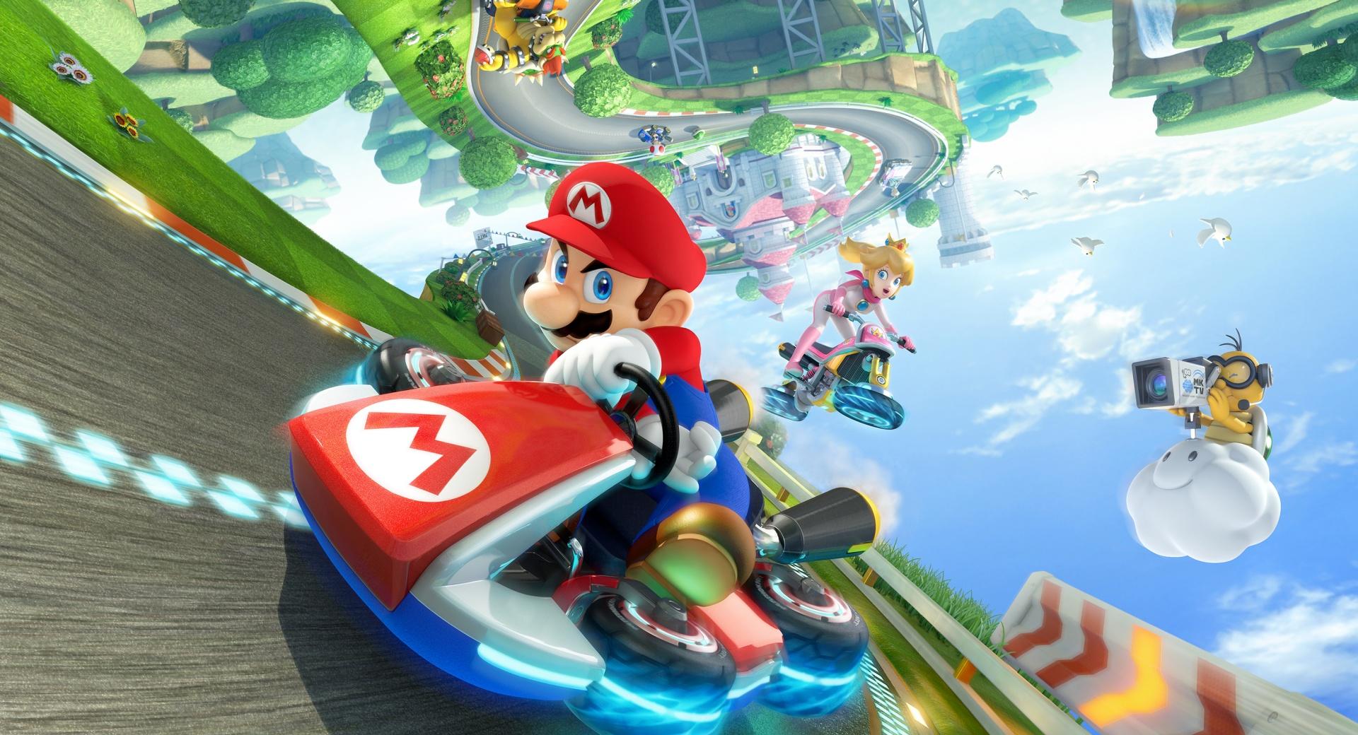 Mario Kart 8 Koopaling Characters at 320 x 480 iPhone size wallpapers HD quality