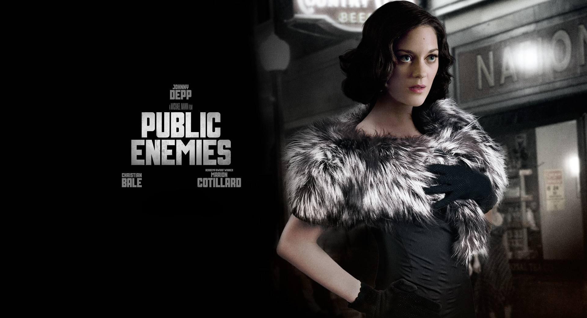 Marion Cotillard Public Enemies at 320 x 480 iPhone size wallpapers HD quality