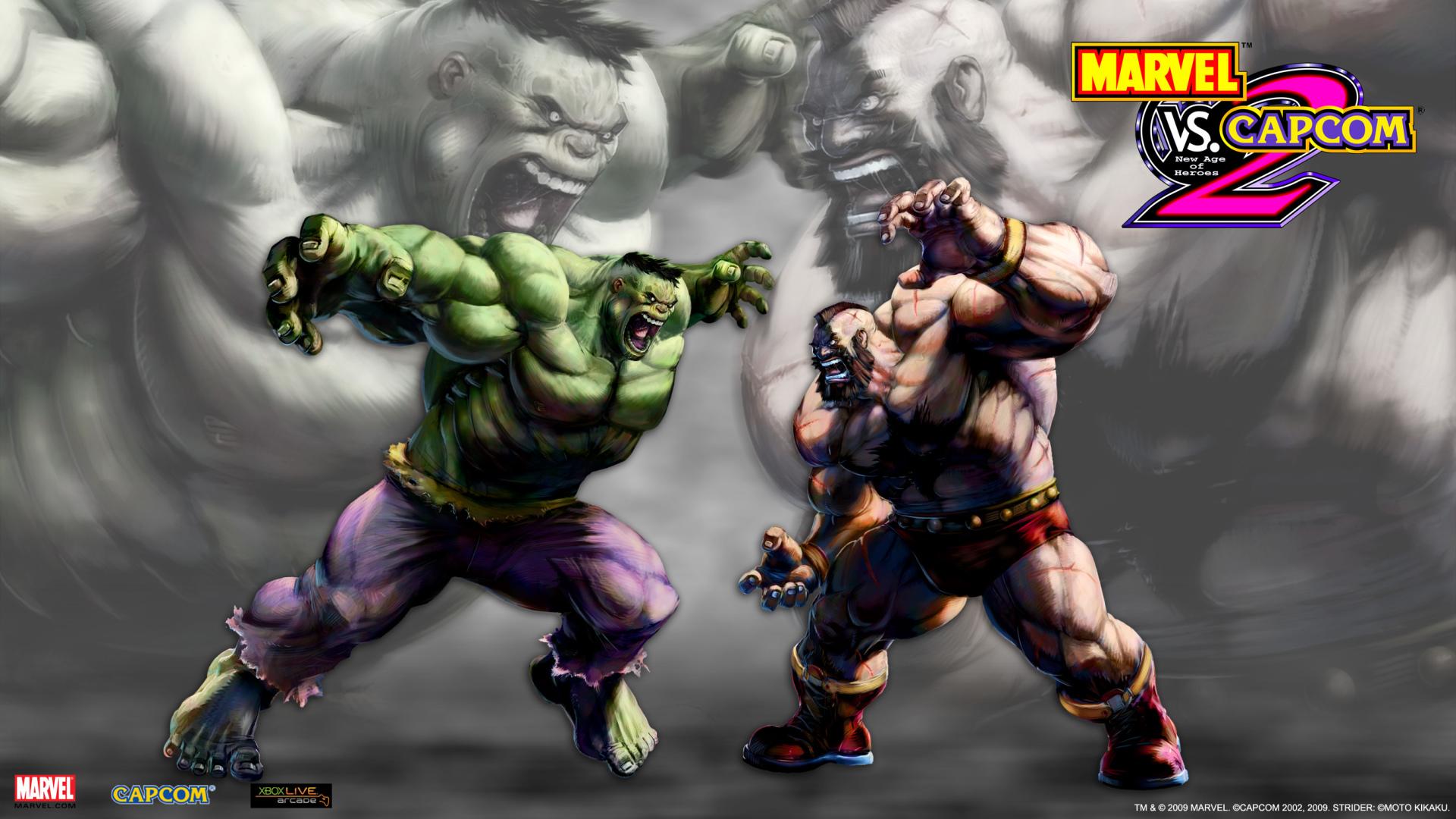 Marvel Vs. Capcom 2 at 640 x 960 iPhone 4 size wallpapers HD quality
