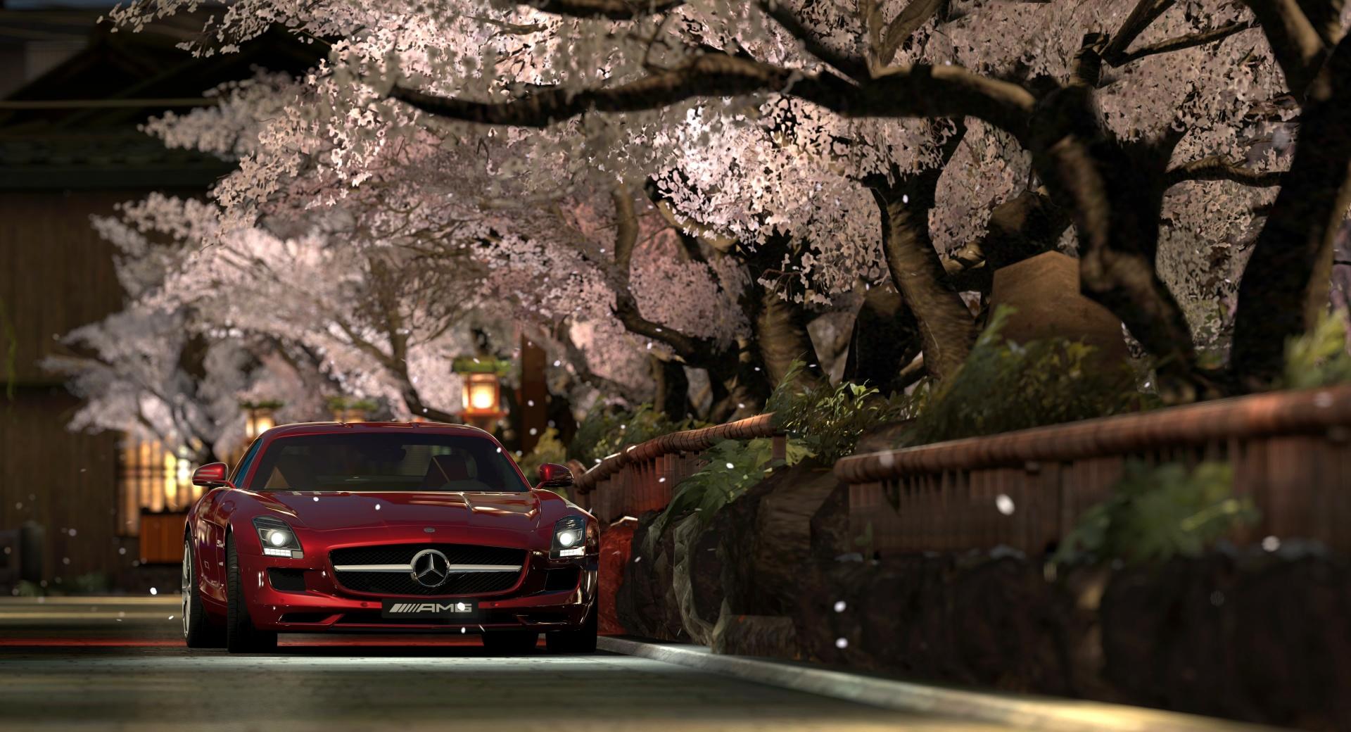 Mercedes Benz AMG, Gran Turismo 5 at 1024 x 1024 iPad size wallpapers HD quality