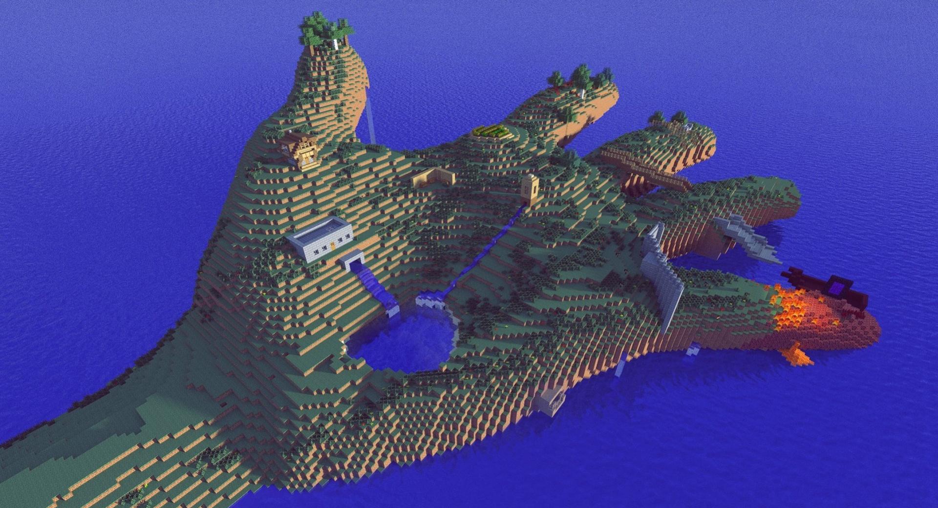 Minecraft Hand at 1600 x 1200 size wallpapers HD quality