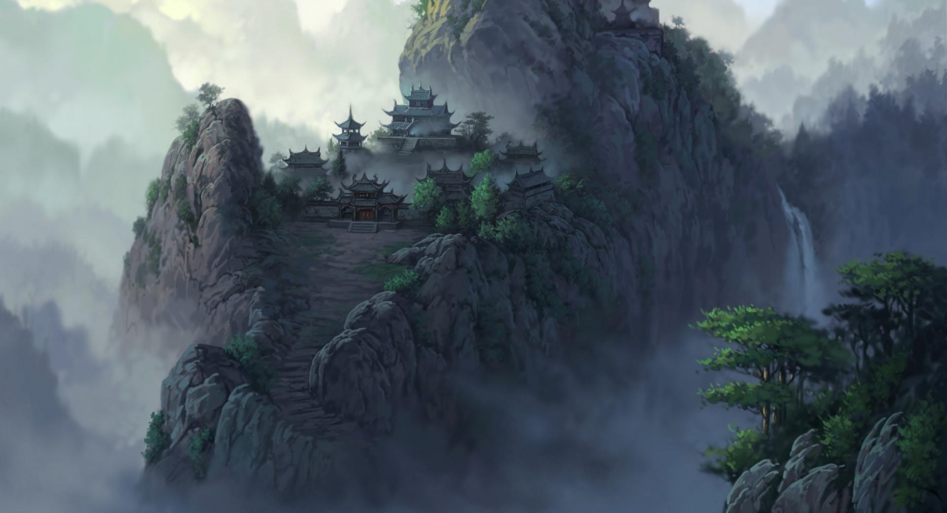 Mountain Monastery wallpapers HD quality