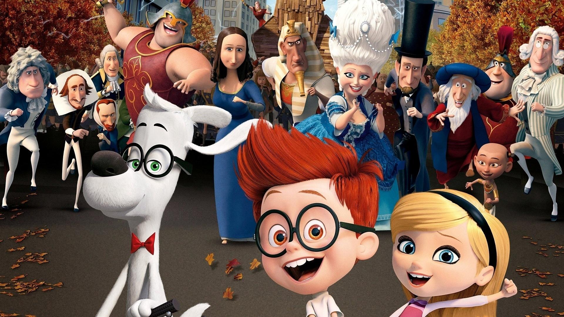 Mr. Peabody n Sherman at 750 x 1334 iPhone 6 size wallpapers HD quality