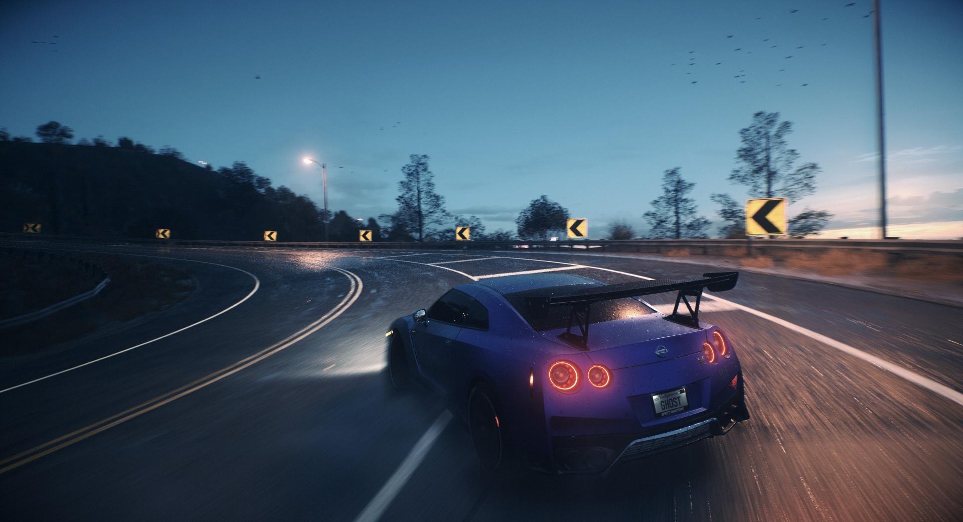 Need For Speed 2015 Nissan GTR at 320 x 480 iPhone size wallpapers HD quality
