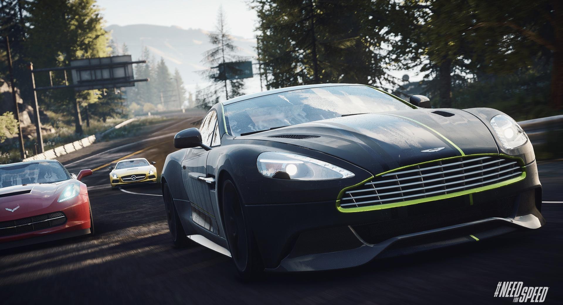 Need for Speed Rivals Aston Vanquish In The Lead wallpapers HD quality