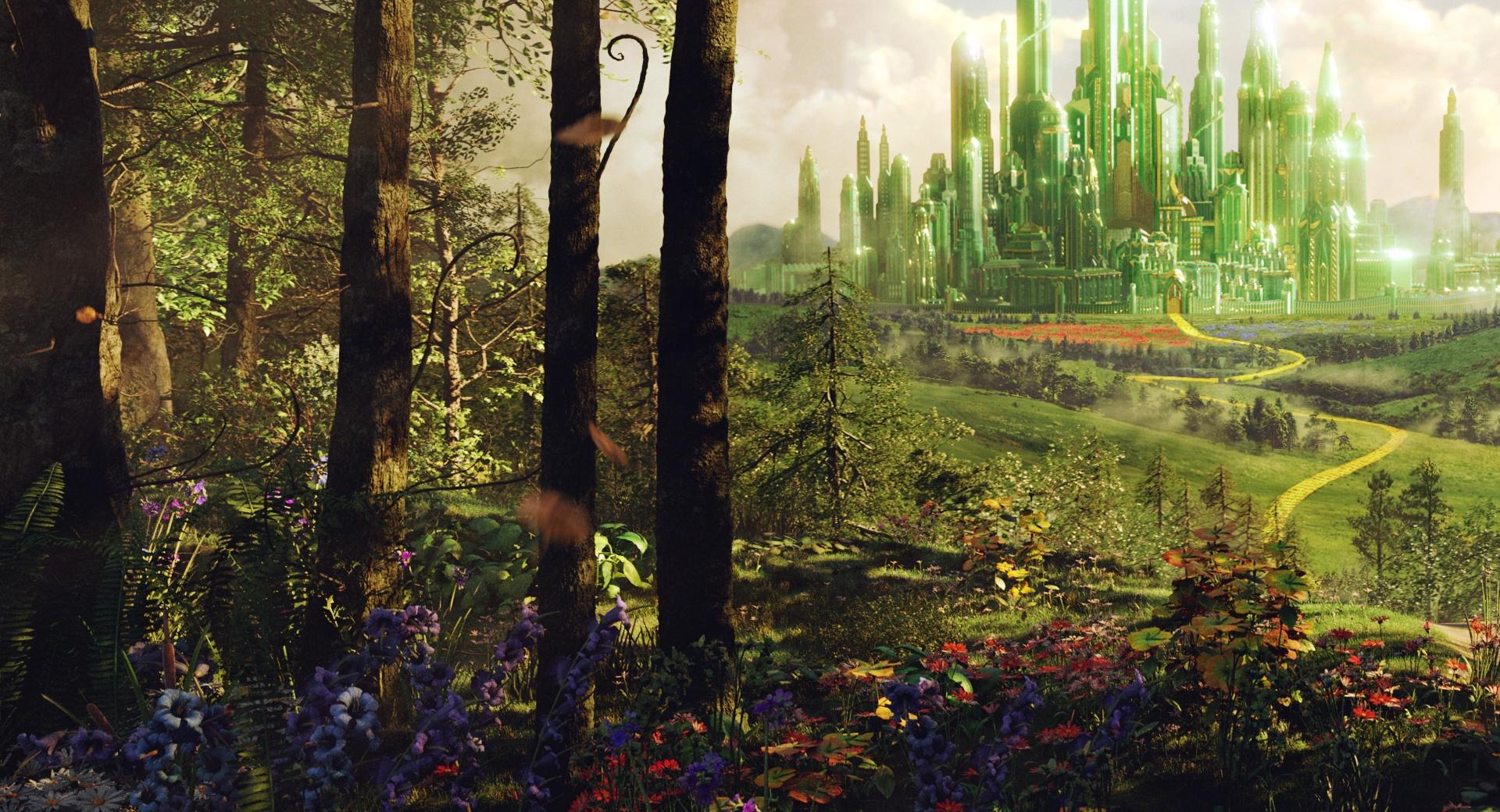 Oz The Great And Powerful - Land of Oz at 1152 x 864 size wallpapers HD quality