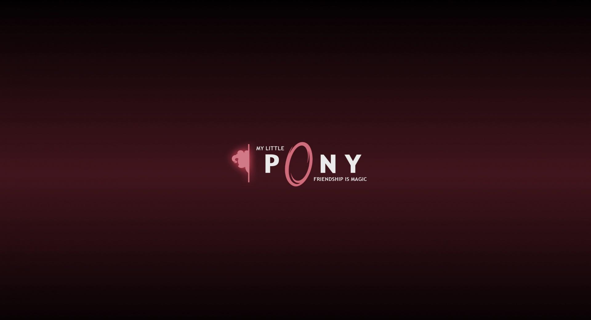 Portal Pony at 1024 x 1024 iPad size wallpapers HD quality
