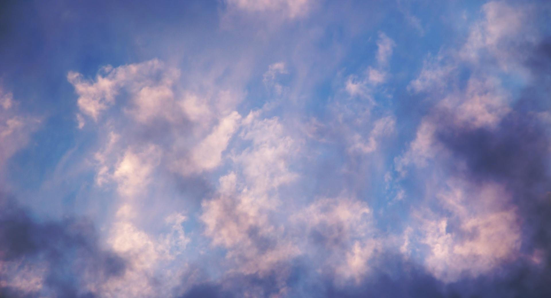Purple Clouds at 750 x 1334 iPhone 6 size wallpapers HD quality