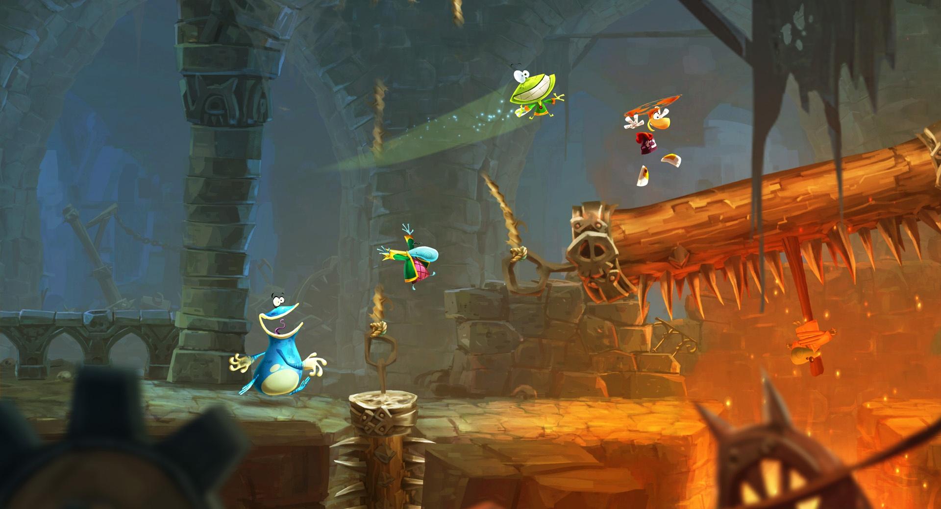 Rayman Legends Cut Rope at 750 x 1334 iPhone 6 size wallpapers HD quality