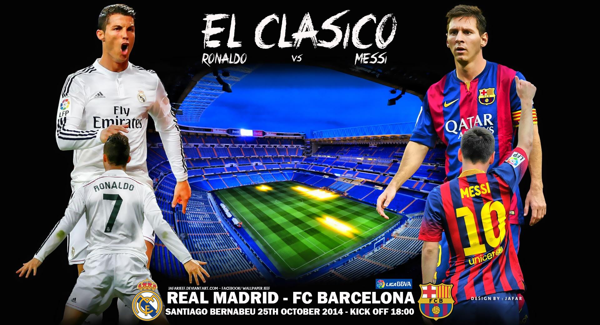REAL MADRID - FC BARCELONA at 1280 x 960 size wallpapers HD quality