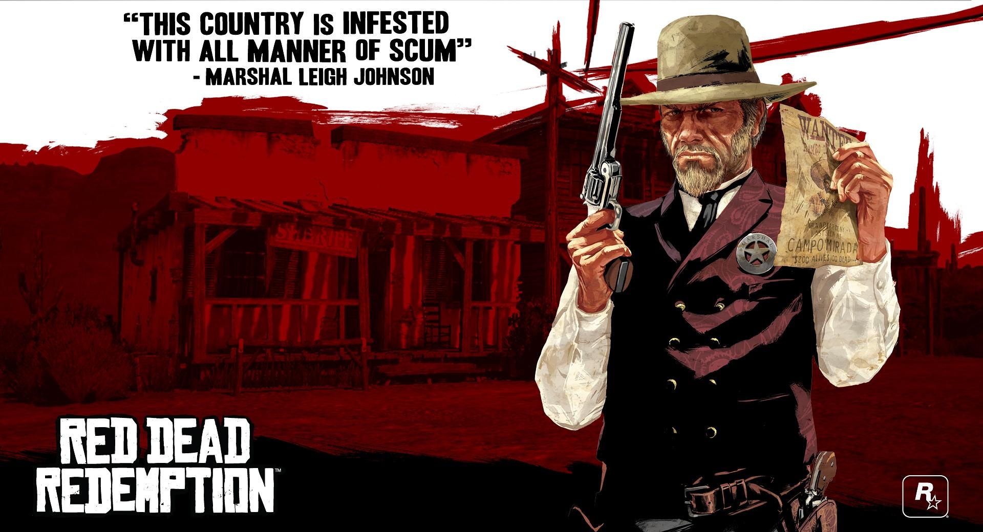 Red Dead Redemption, Marshal Leigh Johnson at 1152 x 864 size wallpapers HD quality