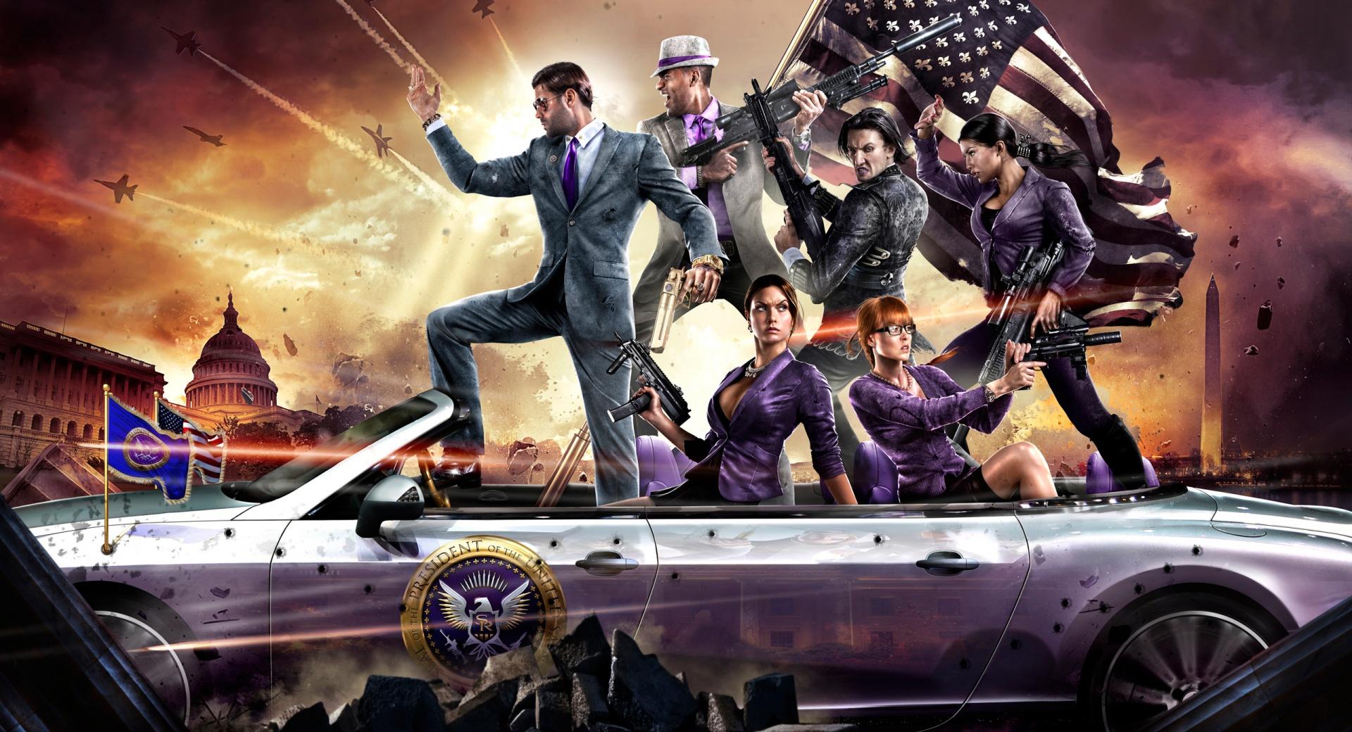 Saints Row IV Video Game wallpapers HD quality
