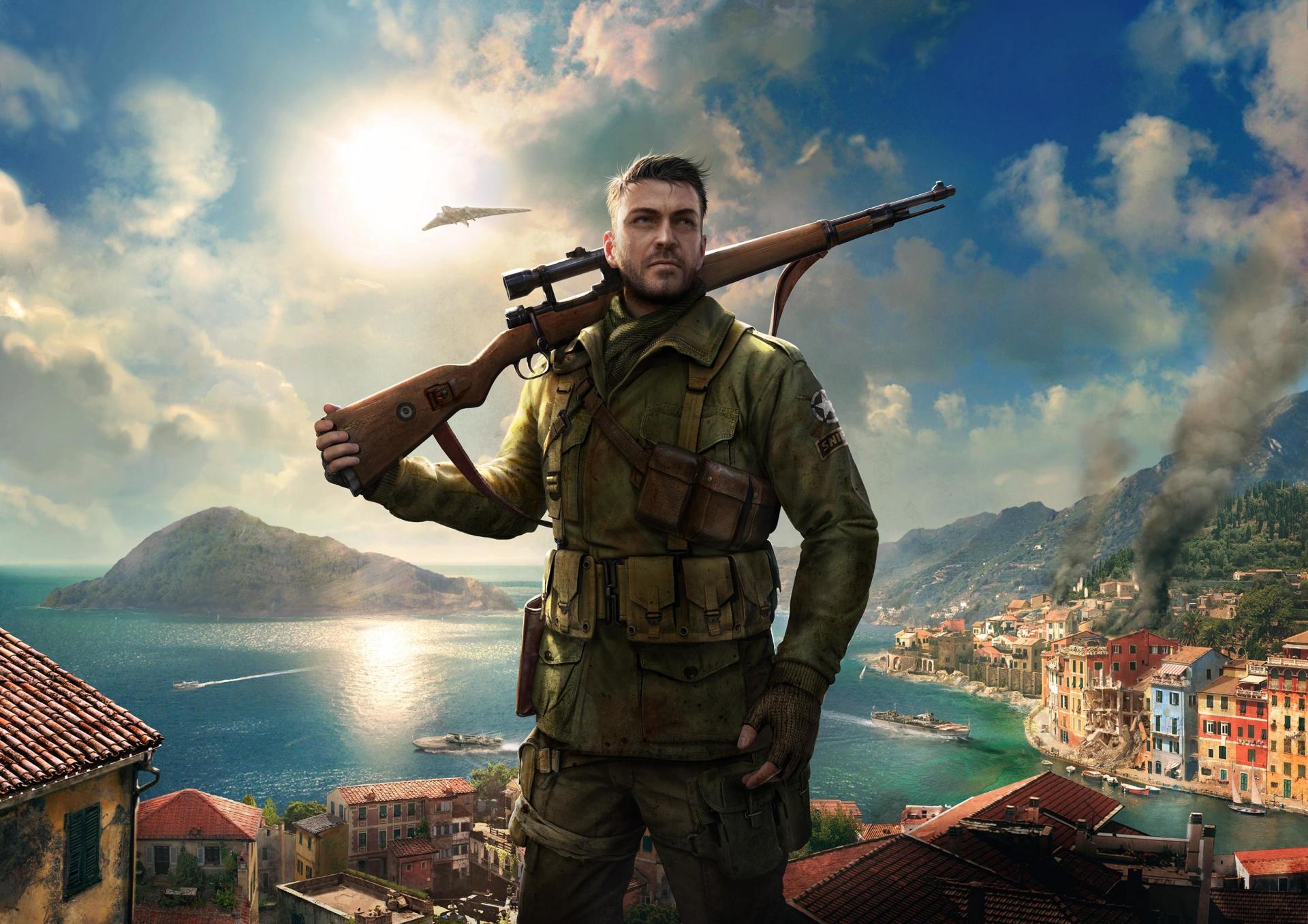 Sniper Elite 4 at 1334 x 750 iPhone 7 size wallpapers HD quality