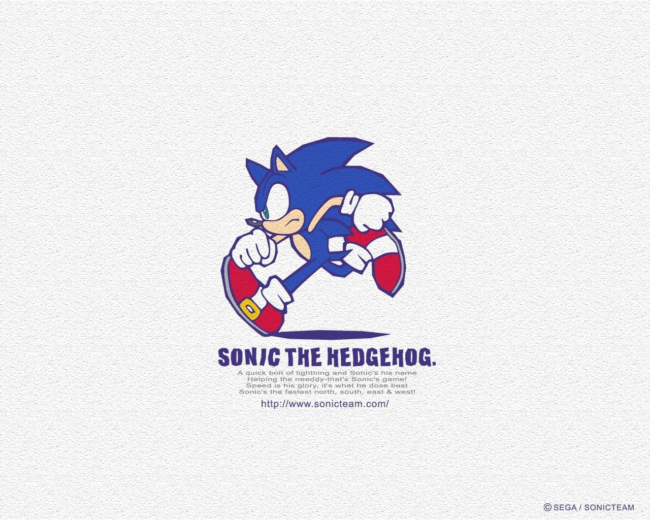 Sonic The Hedgehog at 1280 x 960 size wallpapers HD quality