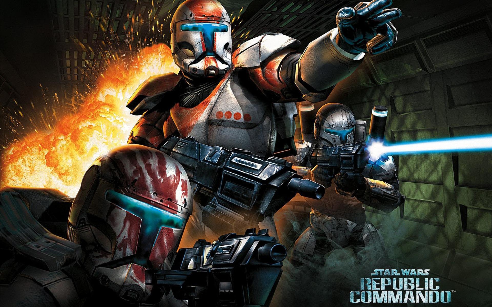 Star Wars Republic Commando at 320 x 480 iPhone size wallpapers HD quality