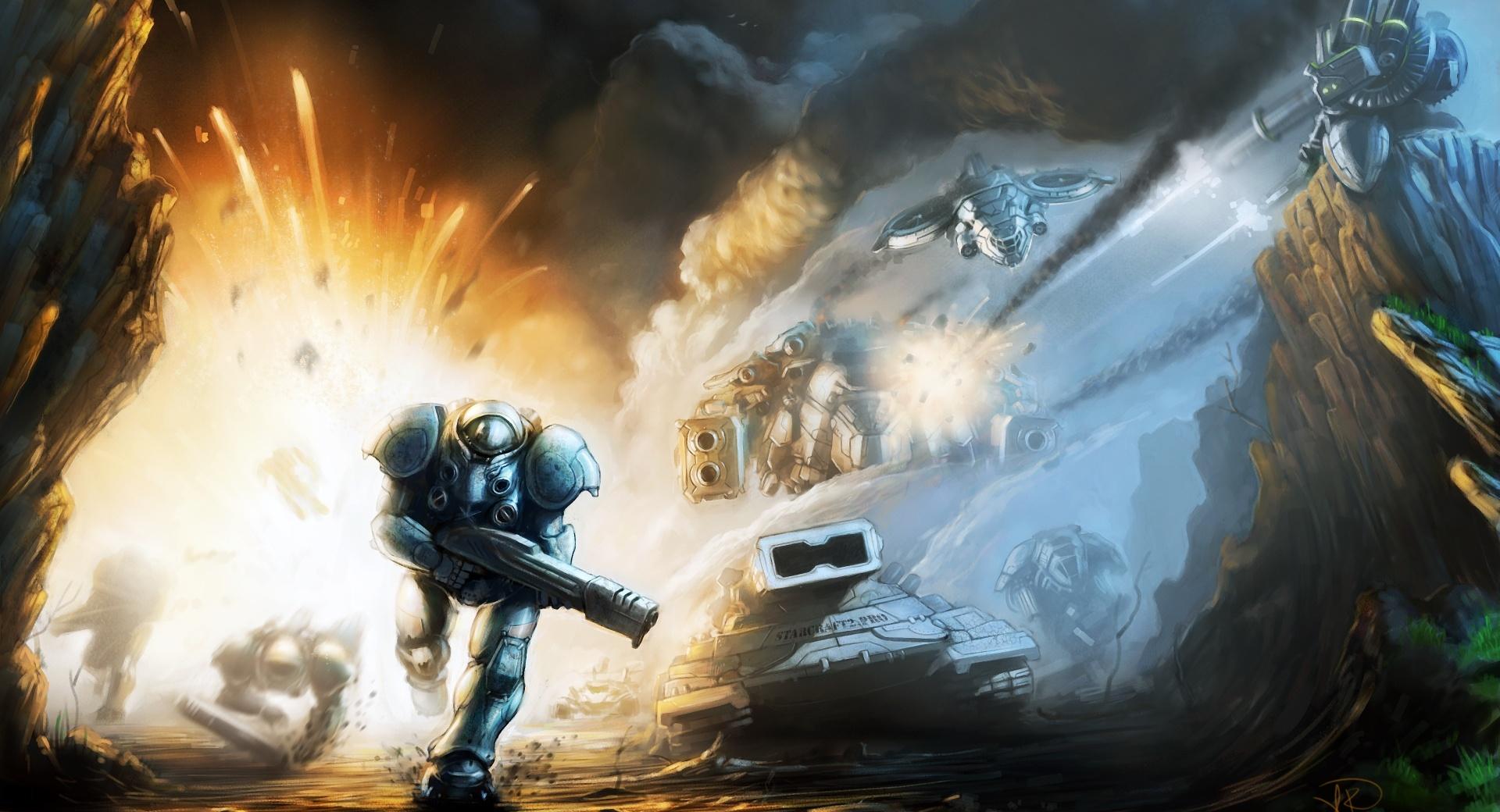 Starcraft 2 Battle wallpapers HD quality
