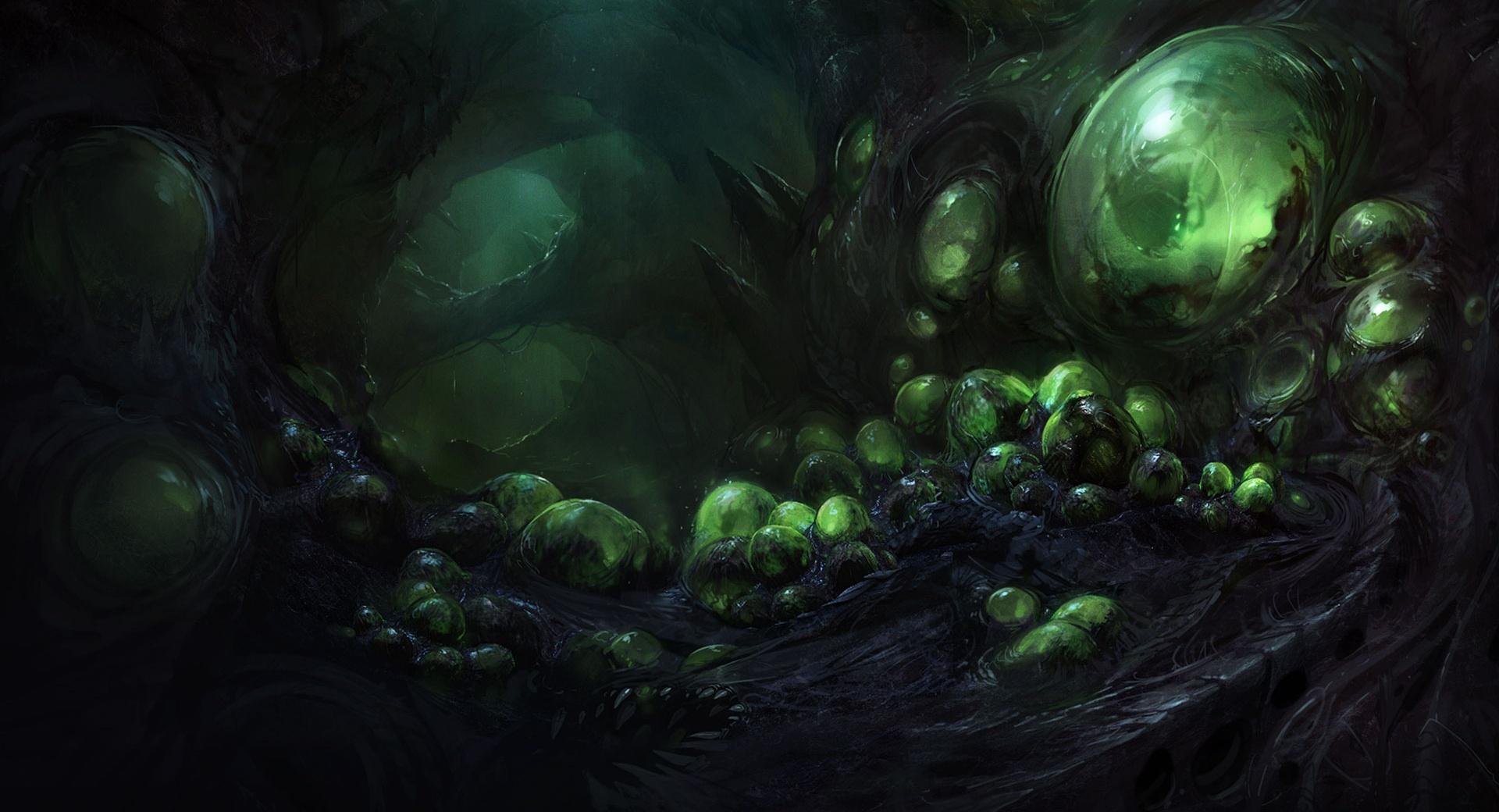 StarCraft II Heart of the Swarm Concept Art at 750 x 1334 iPhone 6 size wallpapers HD quality