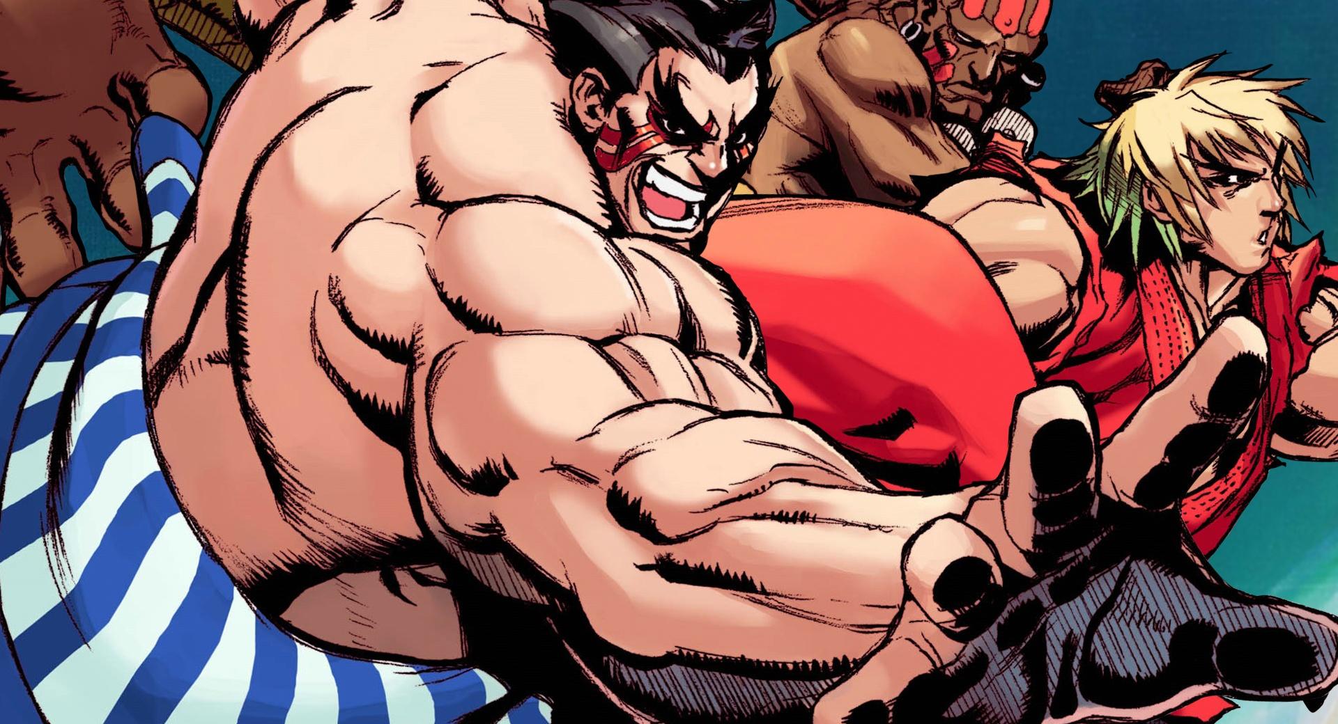 Street Fighter Hyper at 1024 x 1024 iPad size wallpapers HD quality
