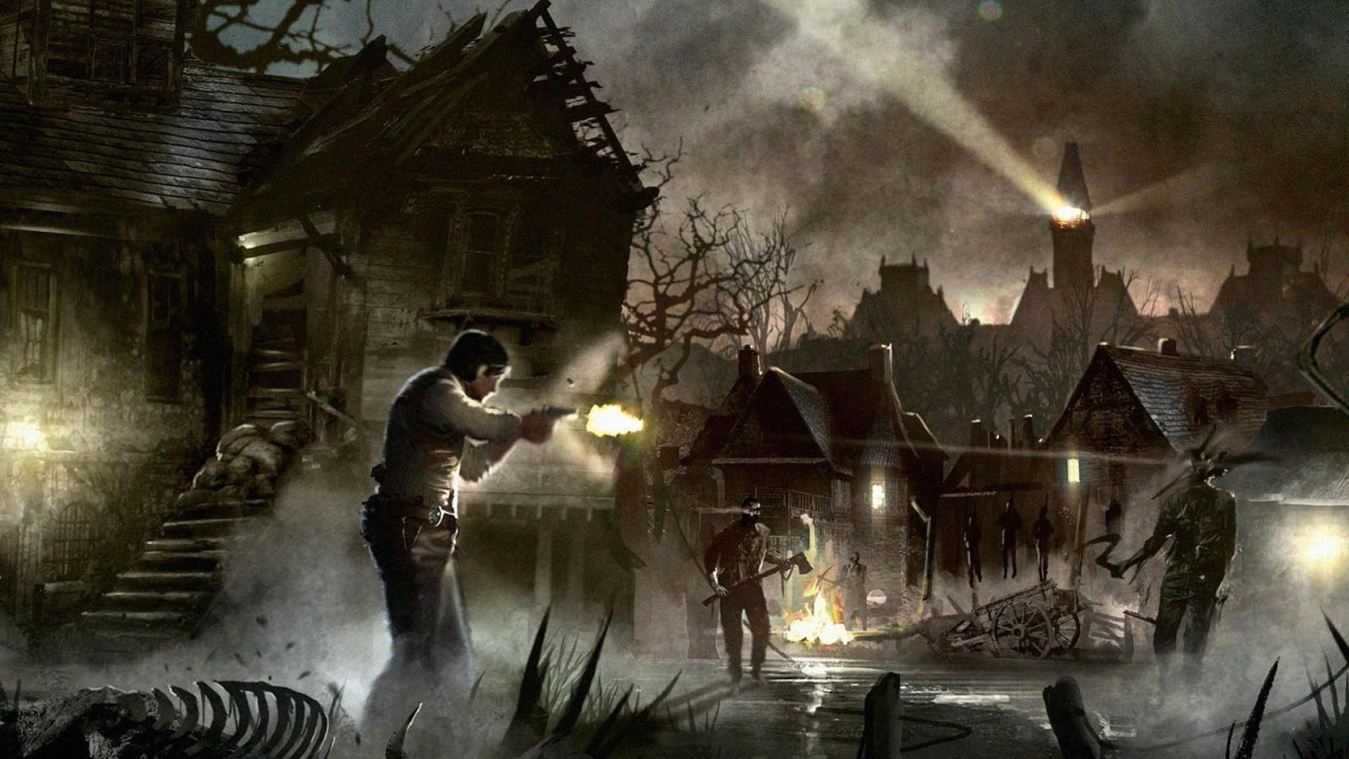 The Evil Within at 2048 x 2048 iPad size wallpapers HD quality