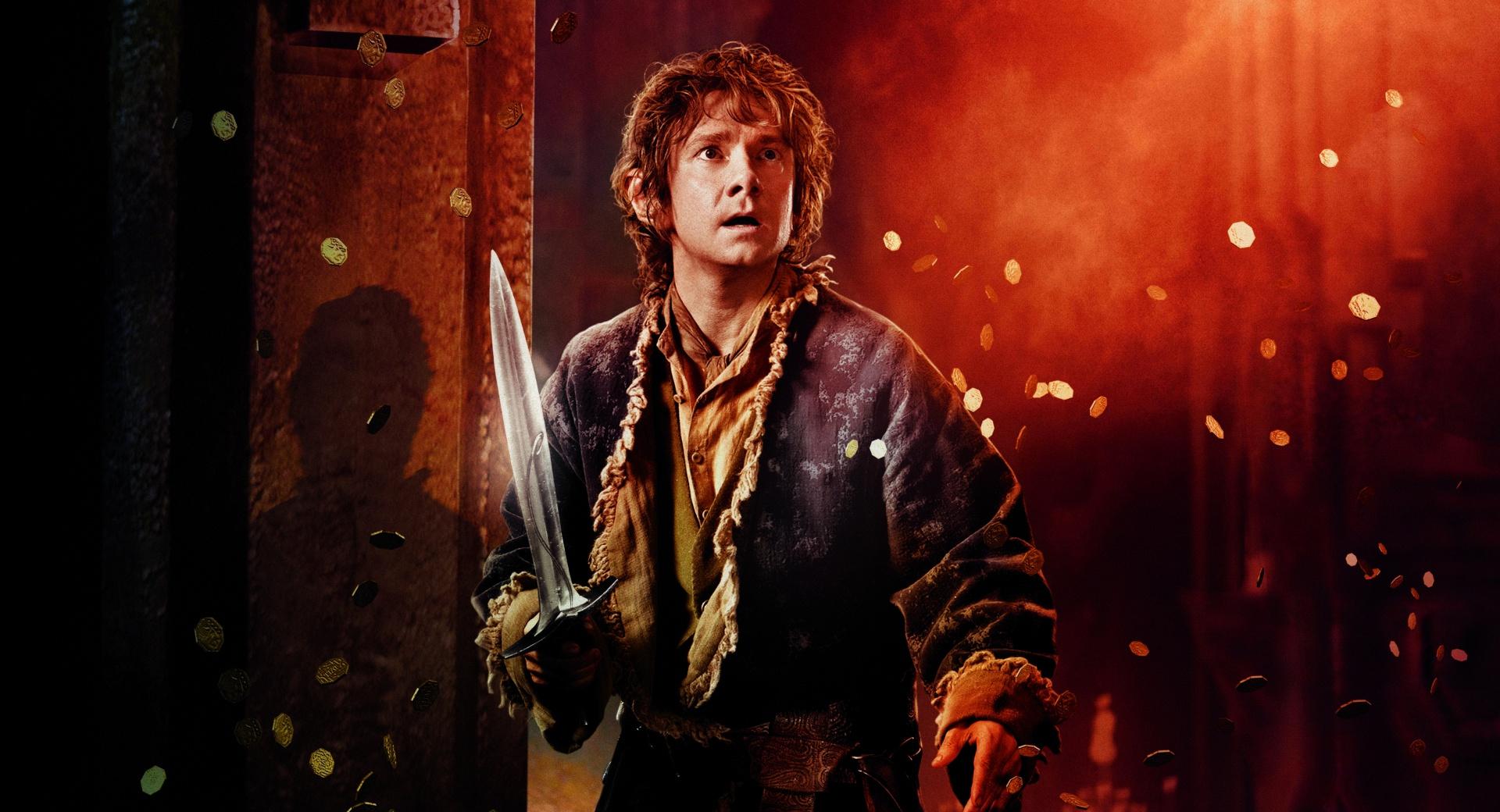 THE HOBBIT THE DESOLATION OF SMAUG Bilbo Baggins at 1024 x 768 size wallpapers HD quality