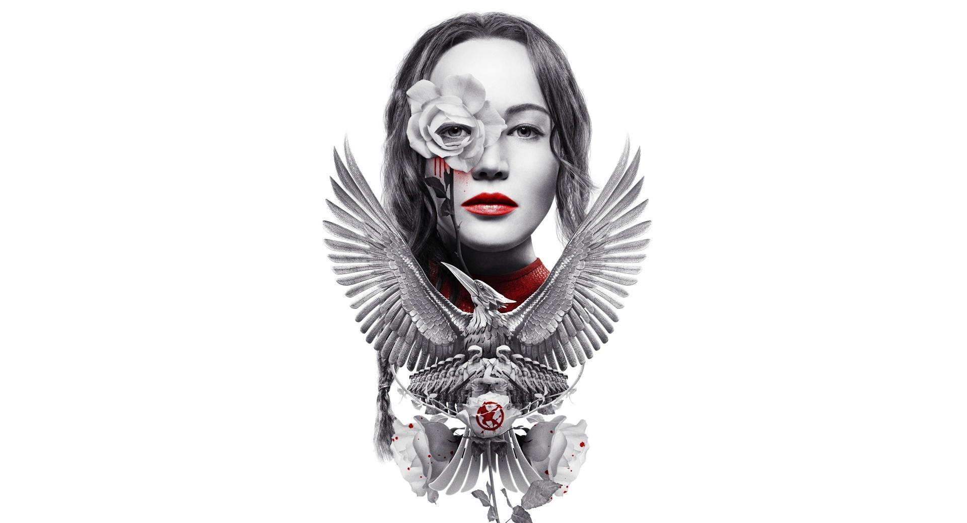 The Hunger Games Katniss Everdeen at 2048 x 2048 iPad size wallpapers HD quality