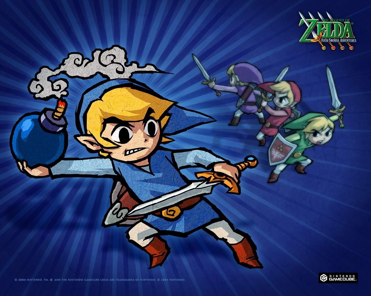 The Legend Of Zelda Four Swords Adventures wallpapers HD quality