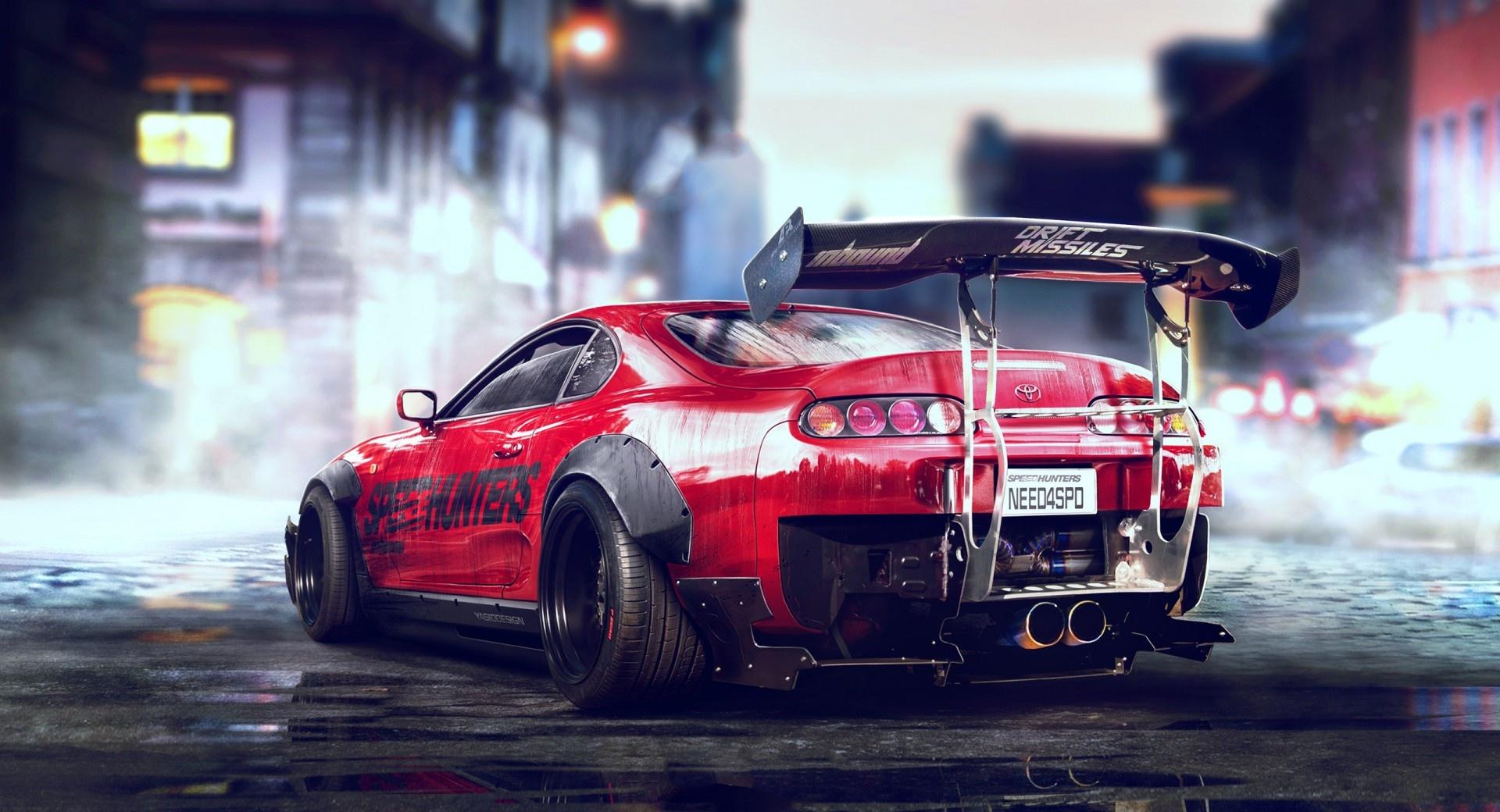 Toyota Supra Sports Car at 1280 x 960 size wallpapers HD quality