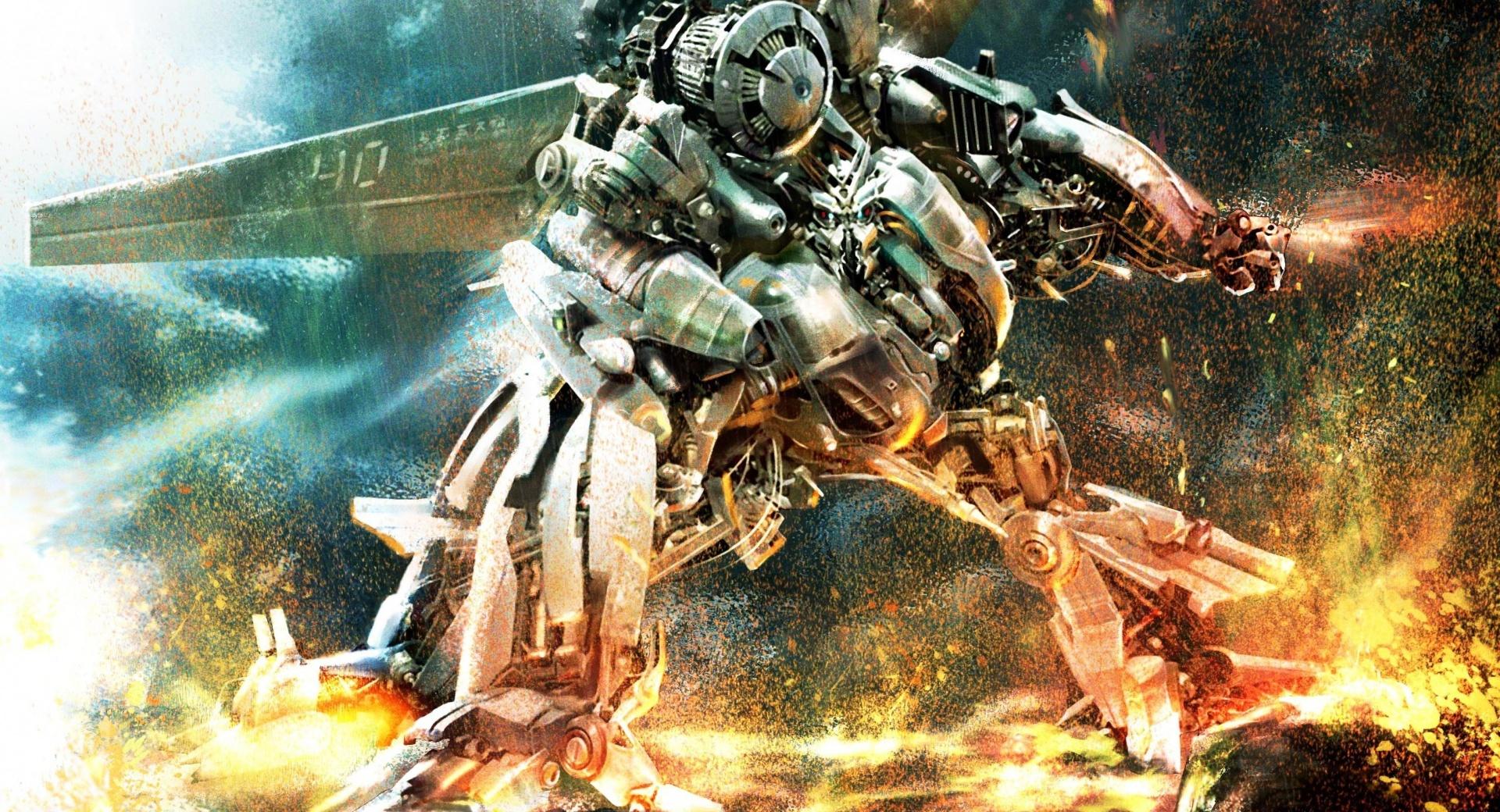 Transformers Robot War at 640 x 960 iPhone 4 size wallpapers HD quality