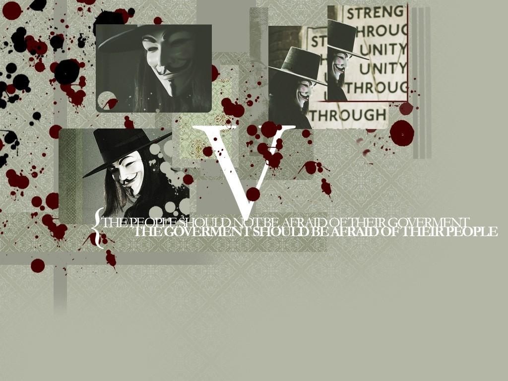 V For Vendetta at 1600 x 1200 size wallpapers HD quality