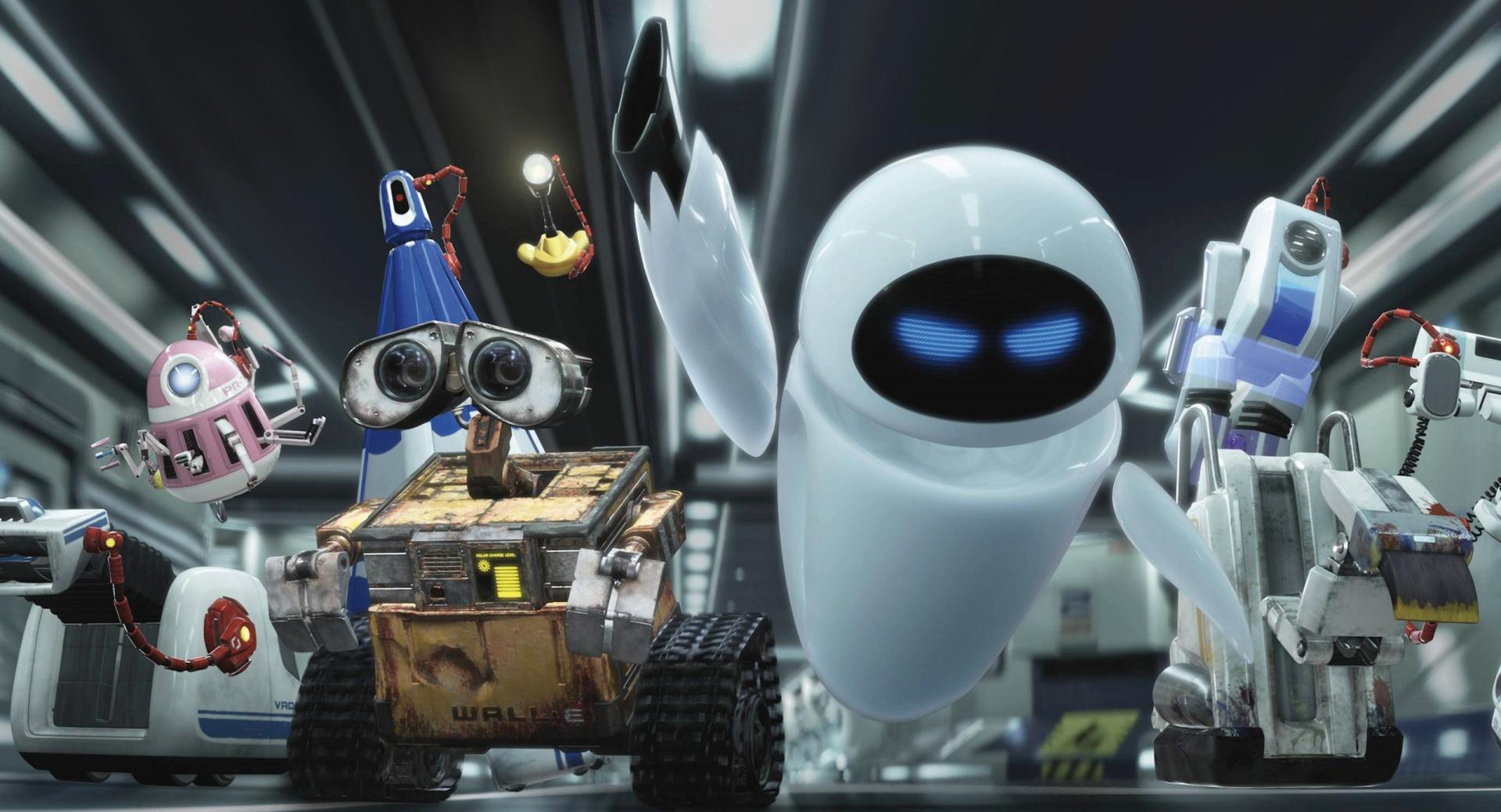 Wall E And Eve at 750 x 1334 iPhone 6 size wallpapers HD quality