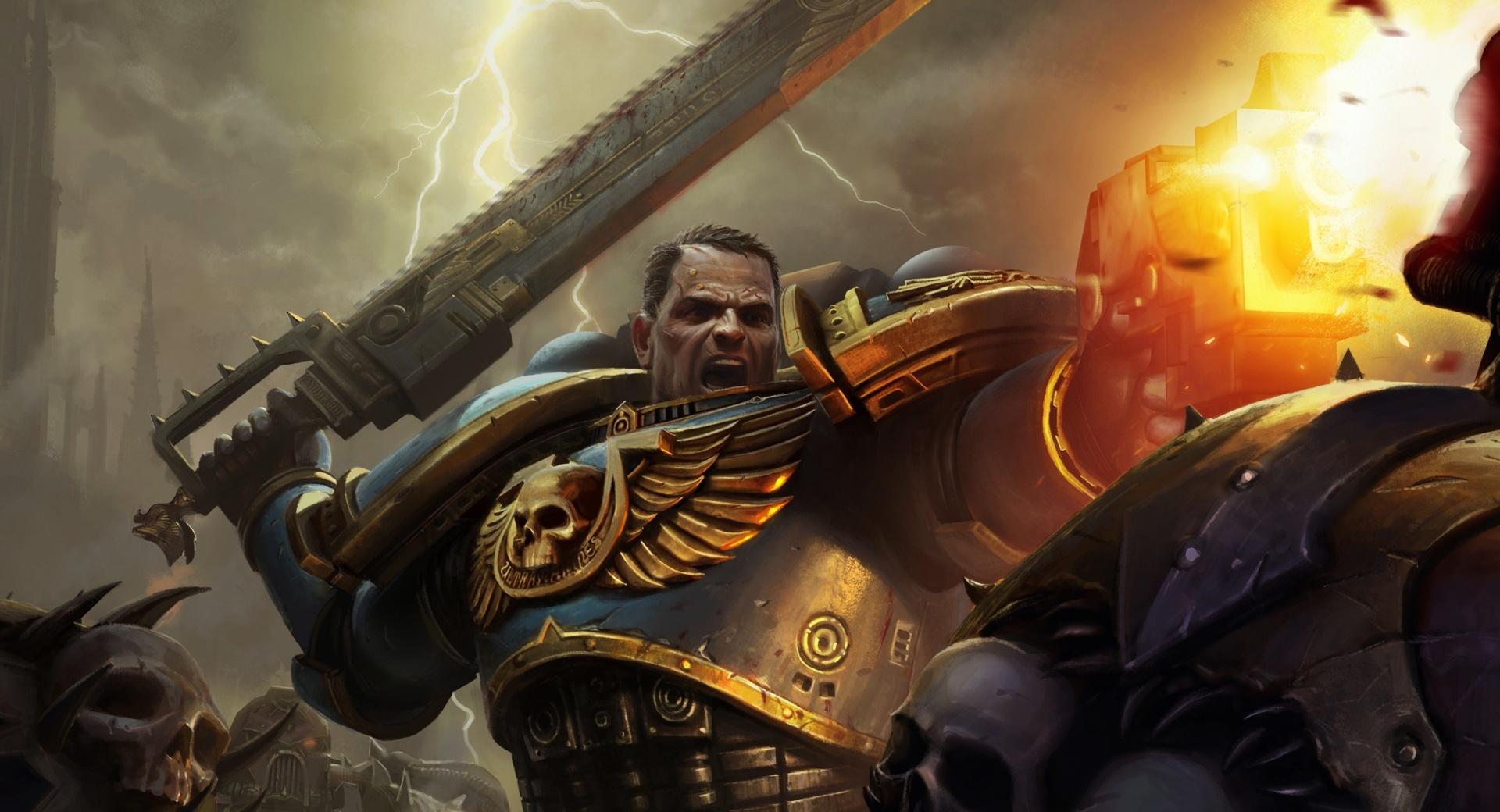 Warhammer 40k Space Marine - Battlefield at 640 x 1136 iPhone 5 size wallpapers HD quality