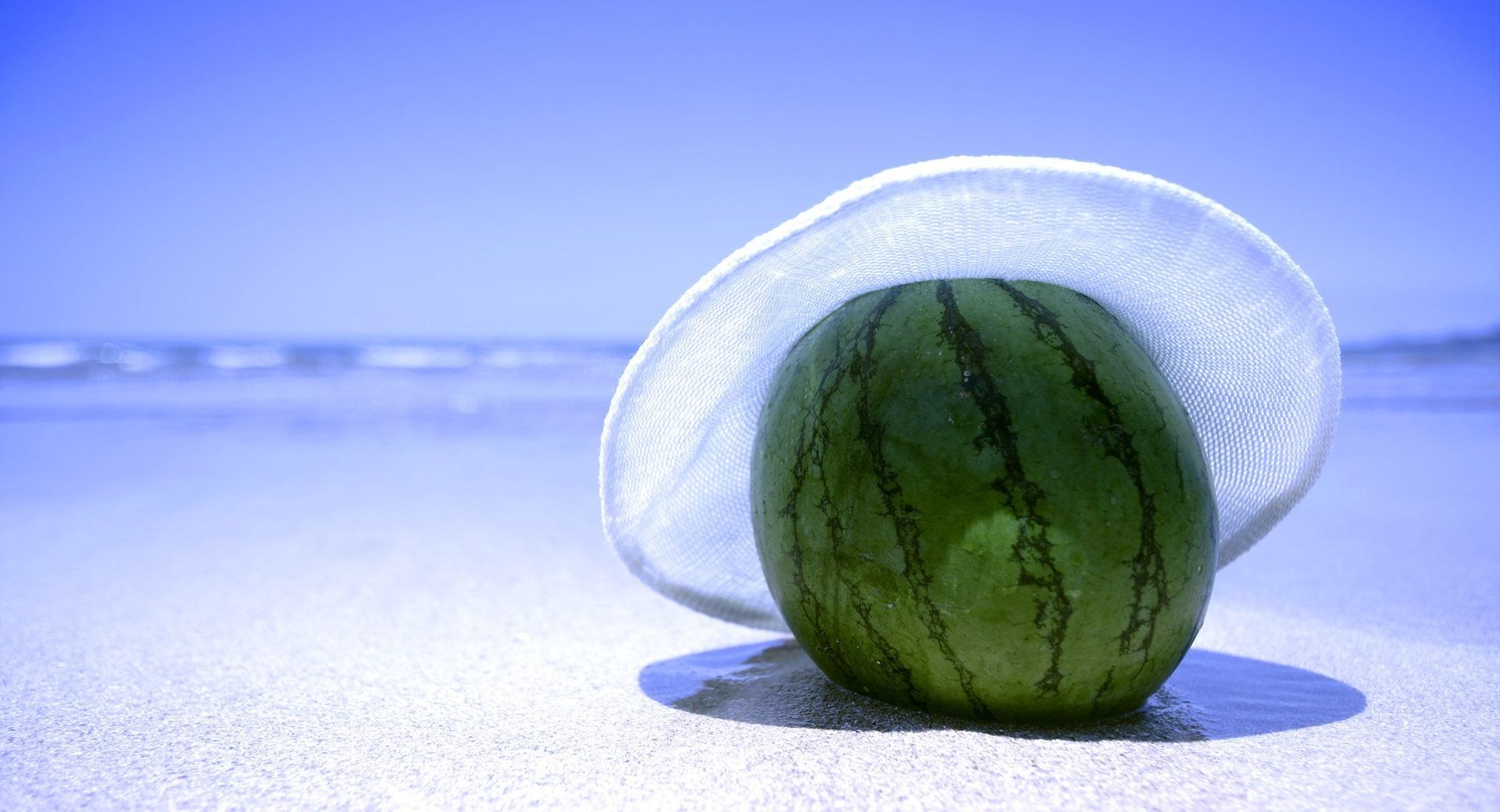 Watermelon On The Beach wallpapers HD quality