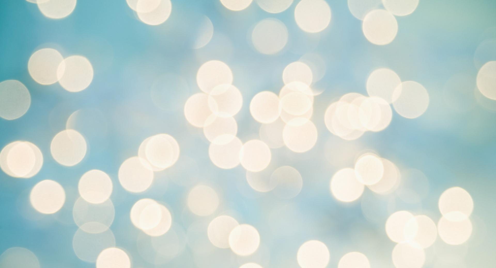 Winter Holidays Bokeh at 1024 x 1024 iPad size wallpapers HD quality