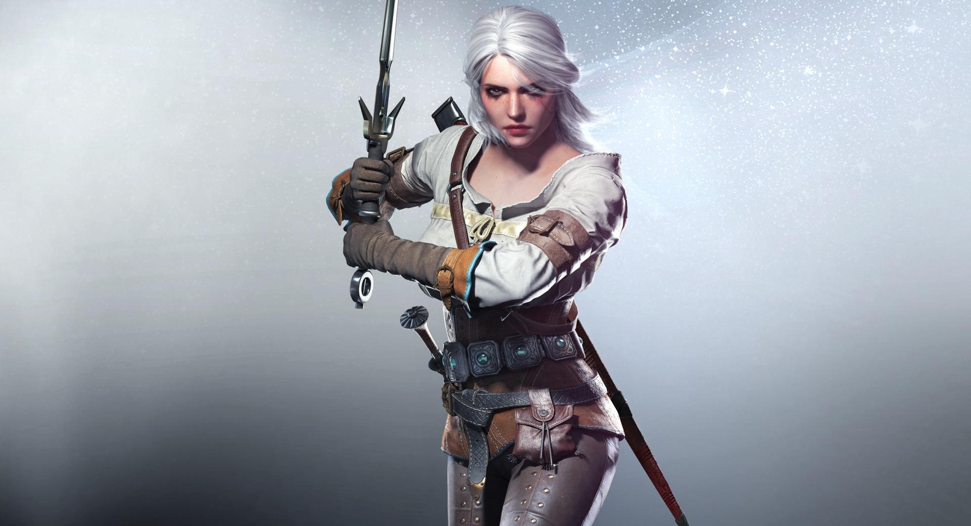 Witcher 3 Wild Hunt Ciri 2015 at 640 x 960 iPhone 4 size wallpapers HD quality
