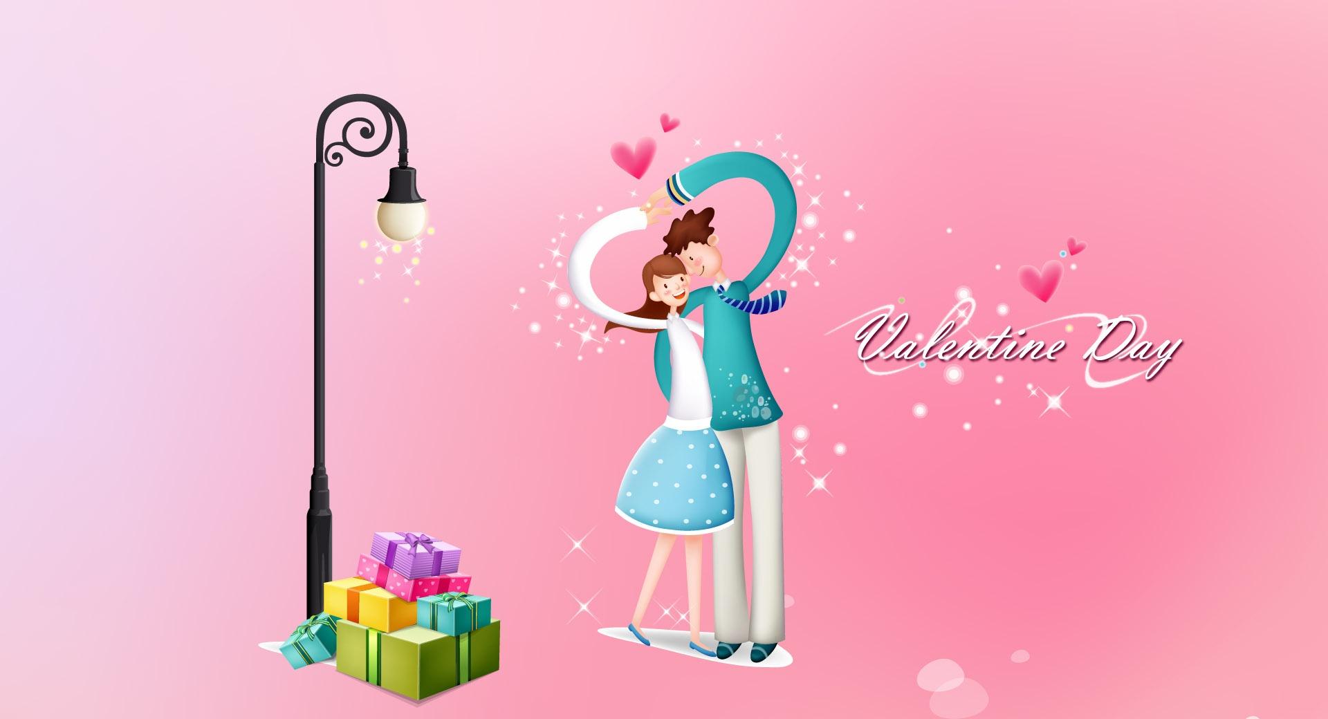 With Love Valentines Day at 1152 x 864 size wallpapers HD quality