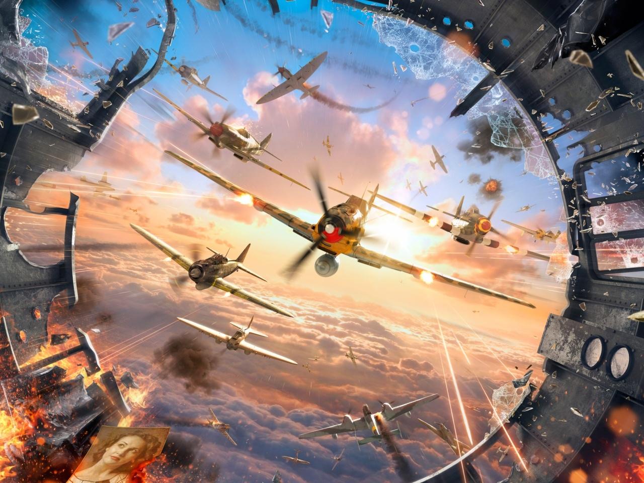 World Of Warplanes at 1024 x 1024 iPad size wallpapers HD quality