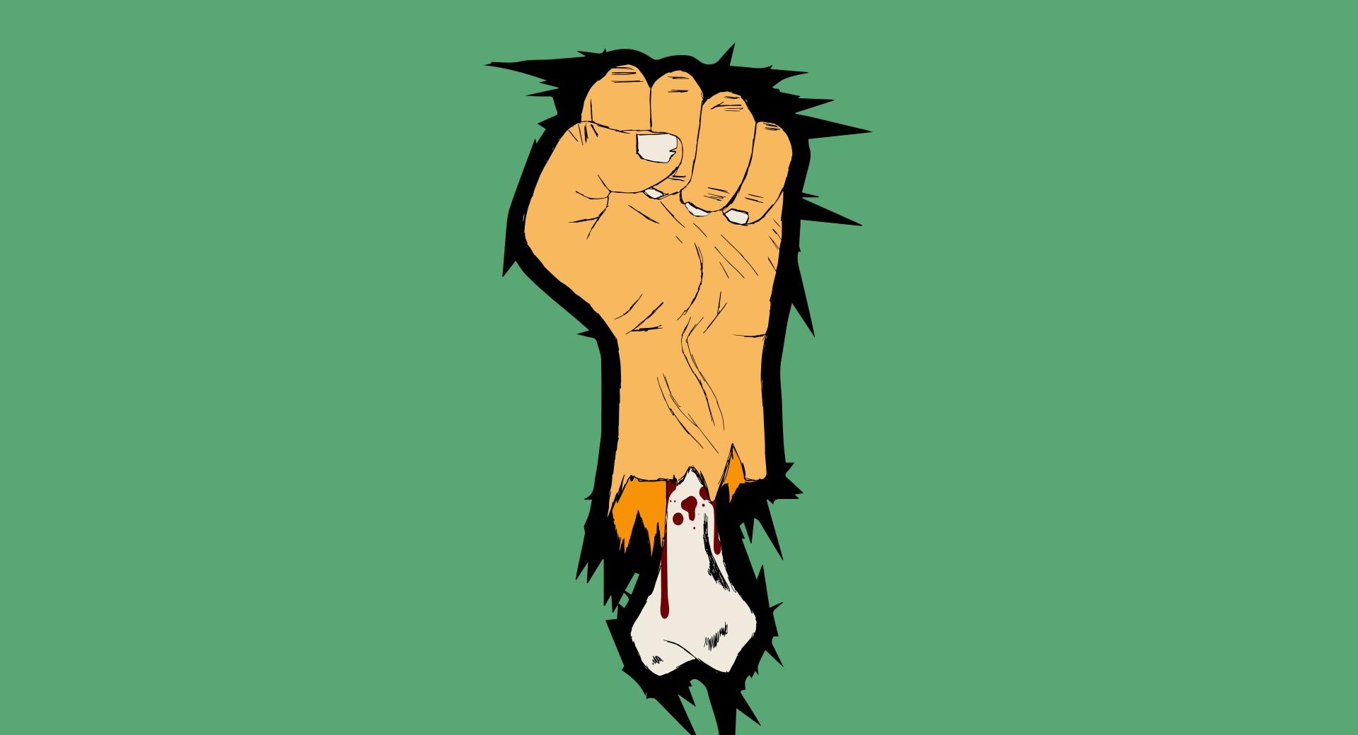 ZombieFist at 640 x 1136 iPhone 5 size wallpapers HD quality