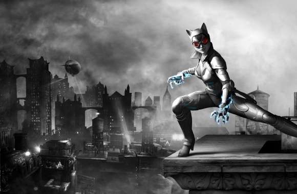 Batman Arkham City - Catwoman Night wallpapers hd quality