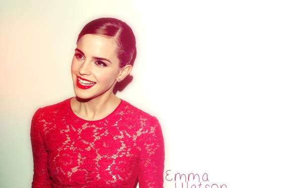 Emma Watson Red Dress (2012)
