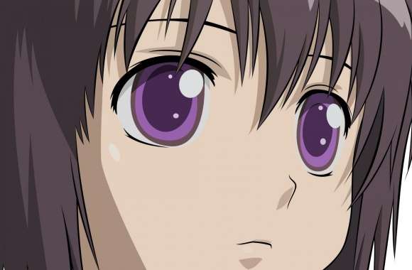 Girl With Purple Eyes Anime