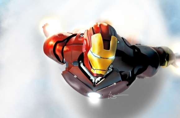 Iron Man In Flight
