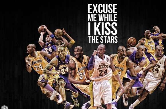 Kobe Bryant Kiss the Stars