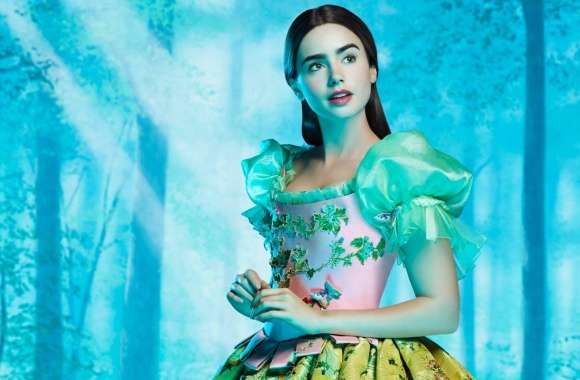 Lily Collins as Snow White