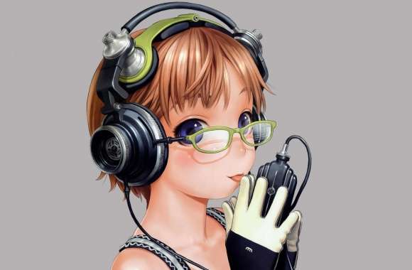 Listening Music Anime